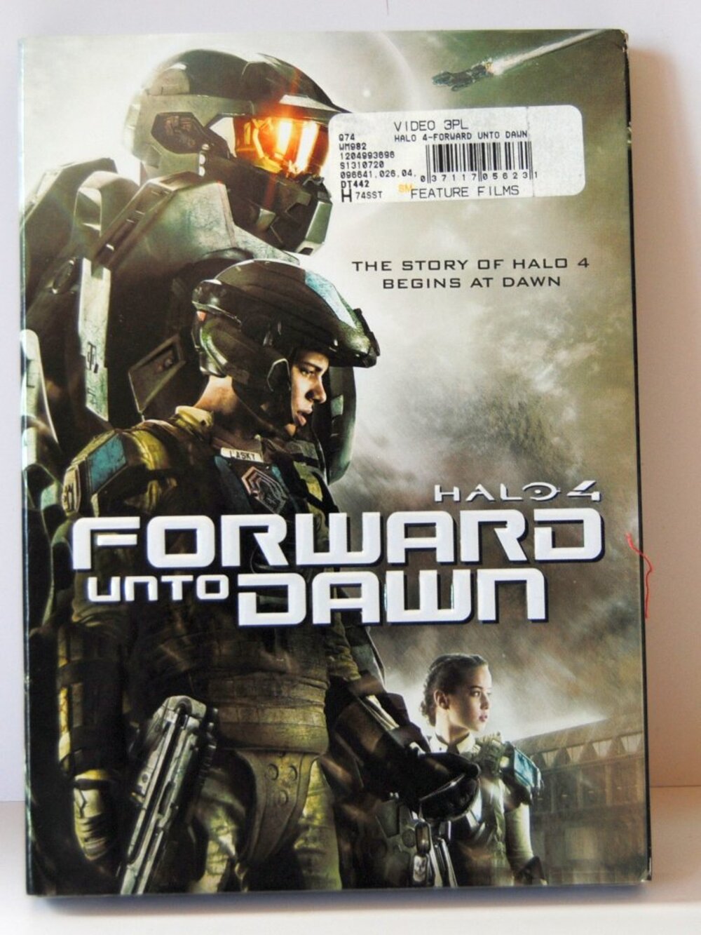 Halo 4: Forward Unto Dawn (DVD, 2012) New